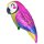 Flexmetal Folienballon Papagei 89cm-1St