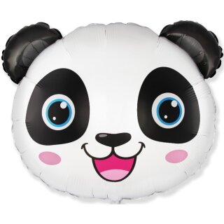 Flexmetal Folienballon Pandakopf 65cm-1St