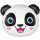 Flexmetal Folienballon Pandakopf 65cm-1St