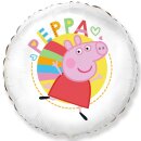 Flexmetal Folienballon Peppa Pig Weiß...