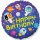 Flexmetal Folienballon Weltraum Happy Birthday  ø45cm-1St