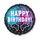 Luftballon Controller Happy Birthday Folie ø45cm