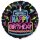 Flexmetal Folienballon Happy Birthday Torte Neon  ø45cm-1St