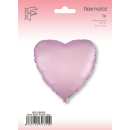 Flexmetal Folienballon Herz Violett-Hellviolett Satin  ø45cm-1St