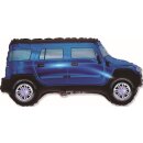 Luftballon Allrad-Auto Blau Folie-Figur 85cm Flexmetal...