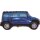 Flexmetal Folienballon Allrad-Auto Blau 85cm unverpackt-1St
