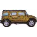 Flexmetal Folienballon Militär-Allrad-Auto 85cm...