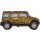 Flexmetal Folienballon Militär-Allrad-Auto 85cm unverpackt-1St