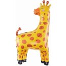 Godan Folienballon Giraffe Orange 87cm-1St