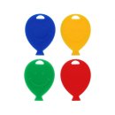 25 Ballongewichte Smiley-Ballon Mix 8g