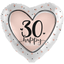 Premioloon Folienballon -Zahl 30- Happy Birthday...