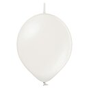 Belbal Premium Kettenballon Weiß Perl...