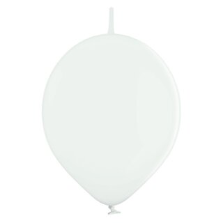 Belbal Premium Kettenballon Weiß ø28cm-50St