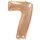 Flexmetal Folienballon -Zahl 7- Rosegold Folie 66cm-1St