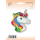 Flexmetal Folienballon Einhornkopf bunt 101cm-1St