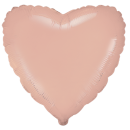 Flexmetal Folienballon Herz Orange-Pfirsich...