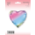 Flexmetal Folienballon Herz Regenbogen  ø45cm-1St