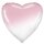 Flexmetal Folienballon Herz Rosa-Farbverlauf  ø45cm-1St