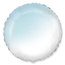 Flexmetal Folienballon Blau-Hellblau Farbverlauf...