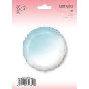 Flexmetal Folienballon Blau-Hellblau Farbverlauf...