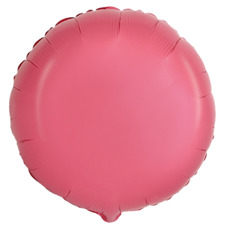 Flexmetal Folienballon Rot-Himbeer ø45cm-1St