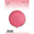 Flexmetal Folienballon Rot-Himbeer ø45cm-1St