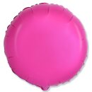 Flexmetal Folienballon Rot-Himbeer ø45cm-1St