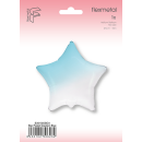 Flexmetal Folienballon Stern Blau Farbverlauf...