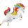 Grabo Folienballon Einhorn Regenbogen 120cm unverpackt-1St