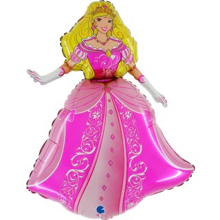Grabo Folienballon Prinzessin 90cm unverpackt-1St
