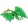 Grabo Folienballon Drachen Grün 121cm unverpackt-1St