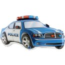 Grabo Folienballon Polizeiauto Police Blau 71cm...