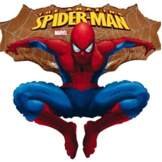 Grabo Folienballon Spiderman Gold 85cm unverpackt-1St