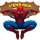 Grabo Folienballon Spiderman Gold 85cm unverpackt-1St