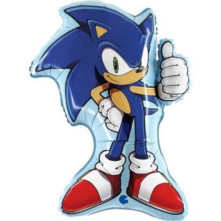 Grabo Folienballon Sonic 64cm unverpackt-1St