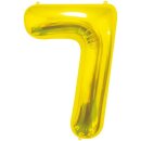 Godan Folienballon -Zahl 7- Gold Folie 85cm-1St