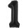 Godan Folienballon -Zahl 1- Schwarz matt Folie 85cm-1St