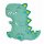 Flexmetal Folienballon Dino Rex Baby 70cm-1St