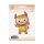 Flexmetal Folienballon Monster Baby Gelb 87cm-1St