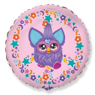 Flexmetal Folienballon Furby  ø45cm unverpackt-1St