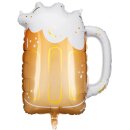 Partydeco Folienballon Bierkrug 79cm-1St