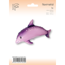 Flexmetal Folienballon Delfin Rosa Punkte 95cm-1St