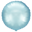 Flexmetal Folienballon Blau-Hellblau Satin ø45cm-1St