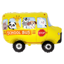 Flexmetal Folienballon Schulbus 80cm-1St