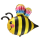 Flexmetal Folienballon Biene 83cm-1St