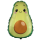 Flexmetal Folienballon Avocado 73cm-1St