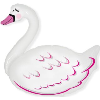 Flexmetal Folienballon Schwan 82cm-1St