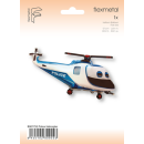 Flexmetal Folienballon Polizeihubschrauber 96cm-1St
