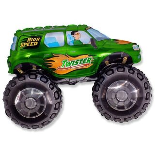 Flexmetal Folienballon Monstertruck Grün 96cm-1St