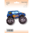 Luftballon Monstertruck Blau Folie-Figur 96cm